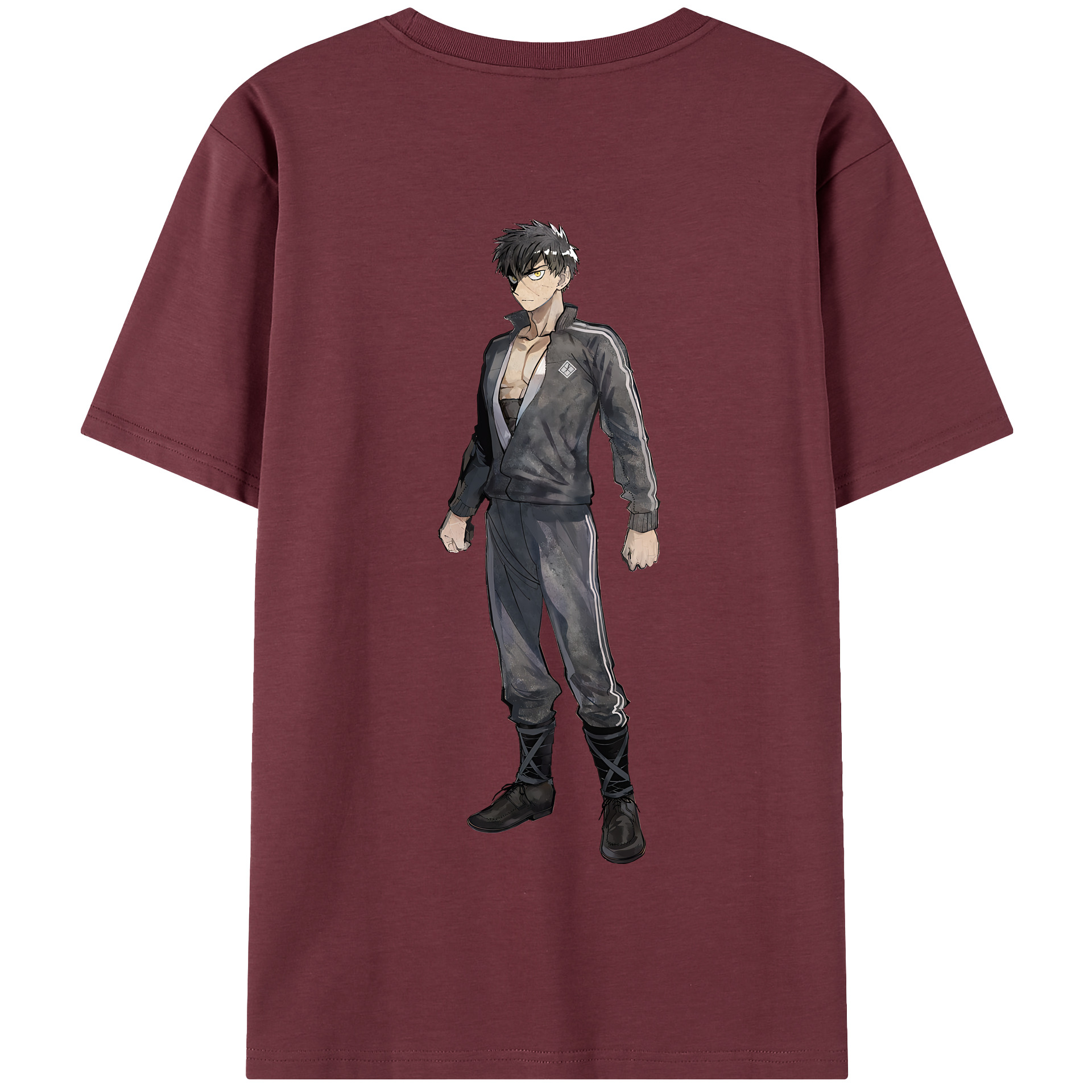 （画像用） 刀剣乱舞 Touken Ranbu 綿100％半袖Tシャツ（背面プリント）
